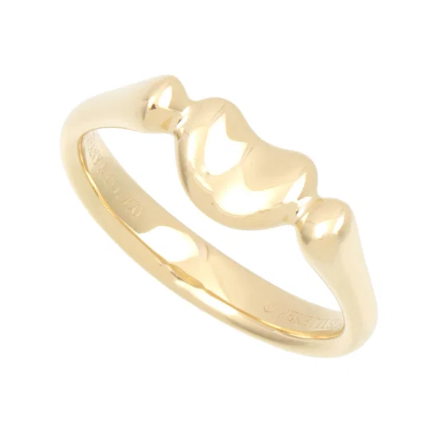 Tiffany & Co. 18K Bean Ring #53 Yellow Gold in Yellow from VINTAGE QOO TOKYO