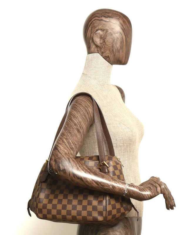 Louis Vuitton Damier Ebene Belem MM Bag in Brown Canvas from A Retro Tale, photo 8 of 8
