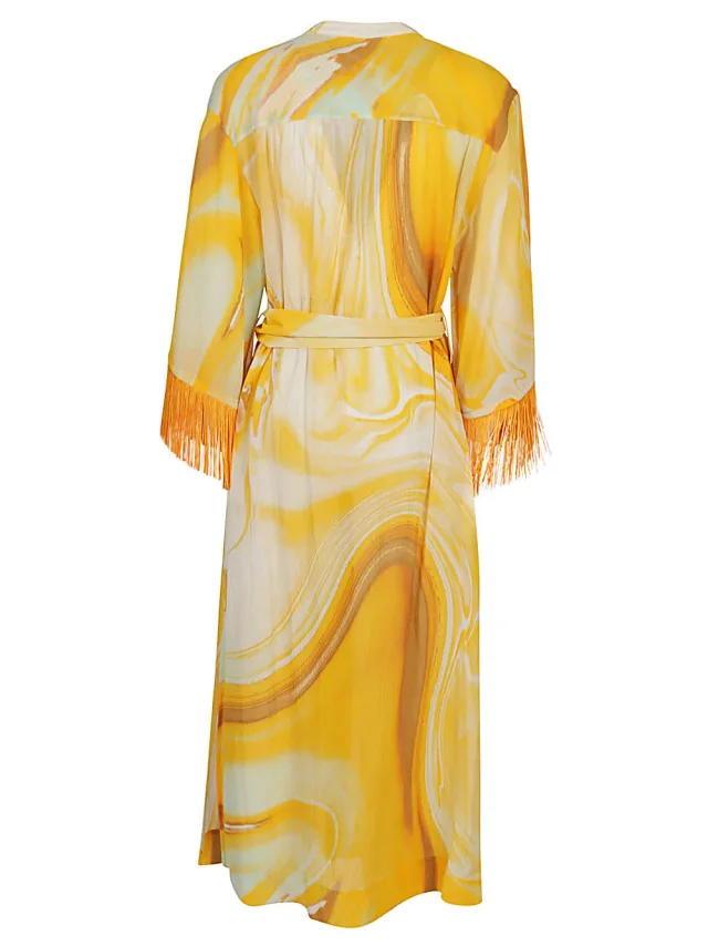 Jonathan Simkhai Odelia Cotton Blend Silk Printed Cover Up, photo 2 of 2 from Balardi