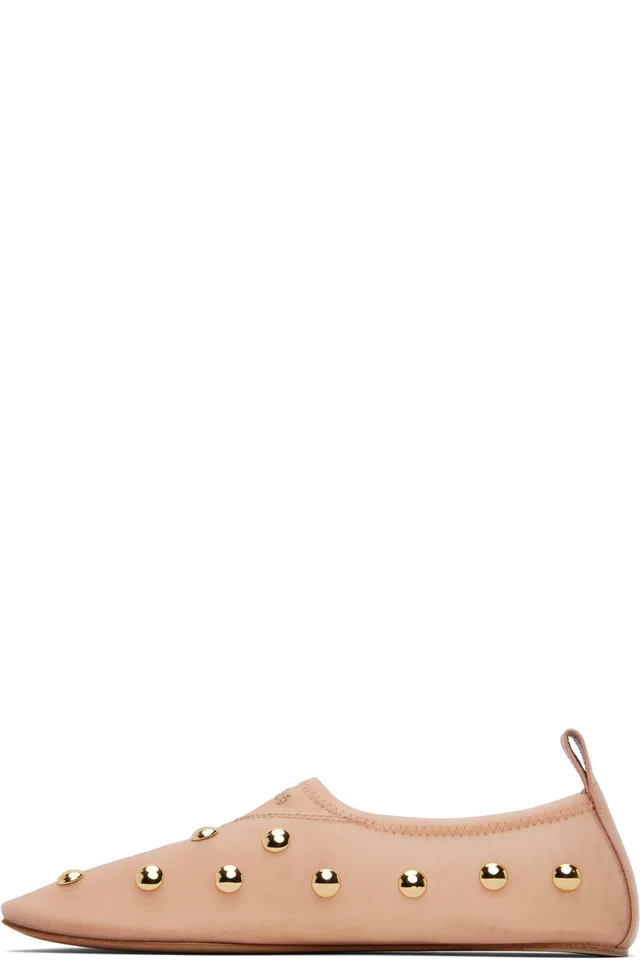 Chloé Pink Rita Flats, photo 3 of 4 from SSENSE