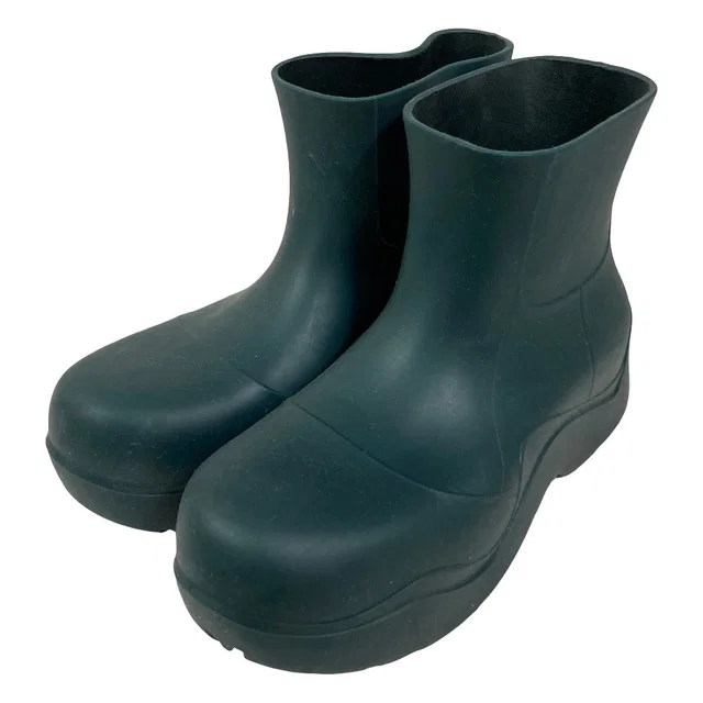 Bottega Veneta Puddle Rubber Short Boots from LuxUness