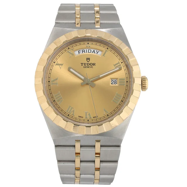 Tudor Royal 28603 41mm Bi-Colour Watch from H&T