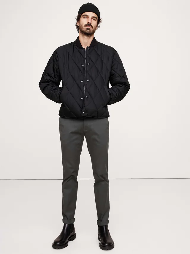 Banana Republic Skinny Rapid Movement Chino in Grey from Banana Republic (Canada), photo 1 of 1