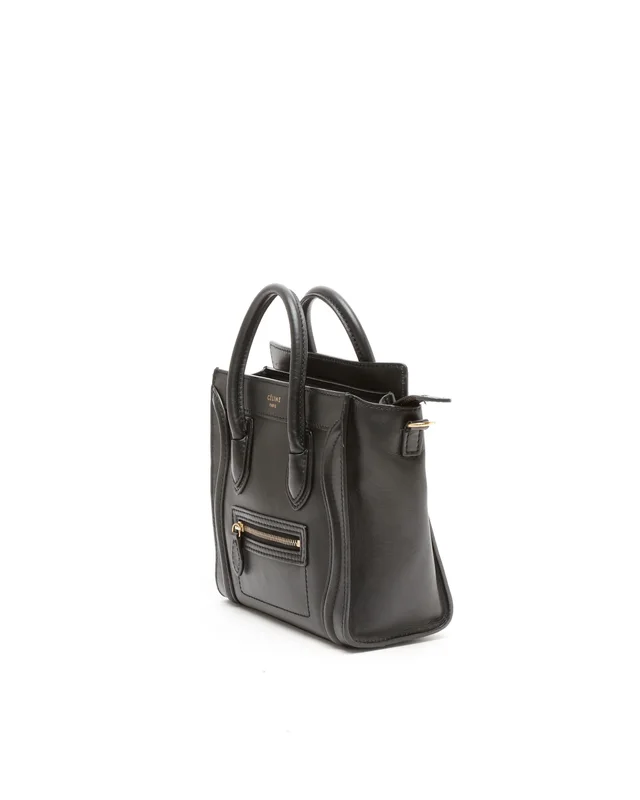 Celine Nano Luggage Bag in Caviar leather from A Retro Tale, photo 2 of 8