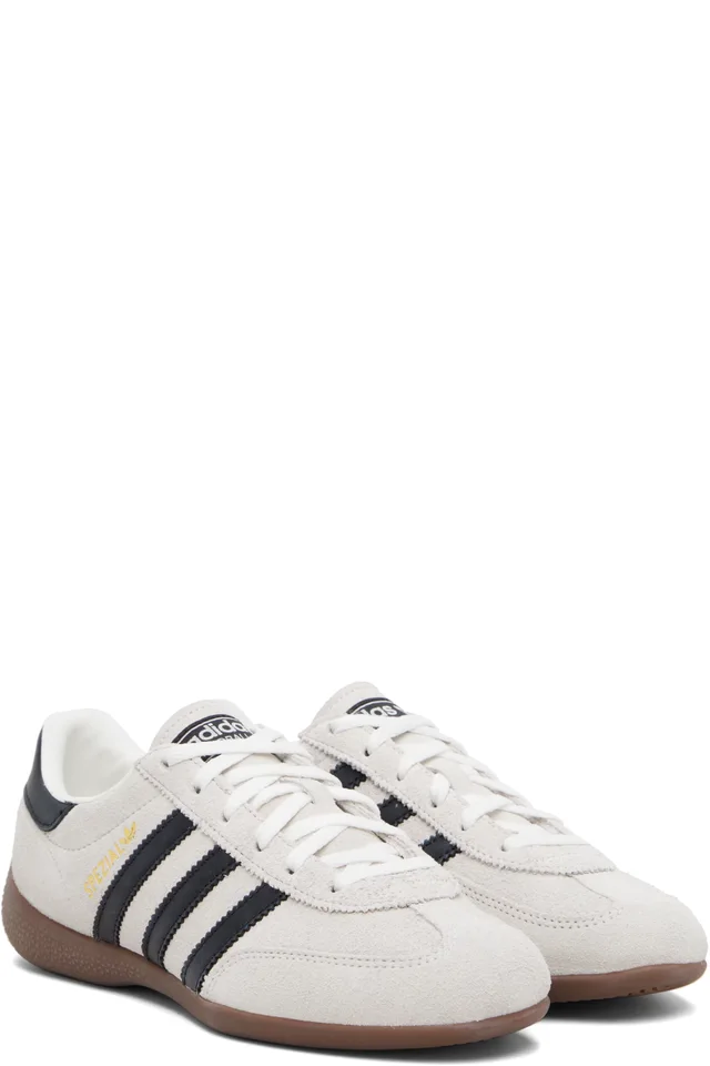 adidas Originals Taupe Handball Spezial Lo Pro Sneakers, photo 4 of 5 from SSENSE
