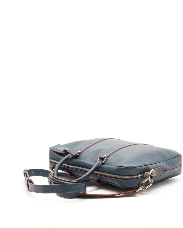 Louis Vuitton Taiga Porte-Documents Voyage PM Business Bag in Leather from A Retro Tale, photo 4 of 11