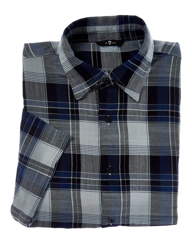 7 For All Mankind Check Shirt, image 1 of 1 from Rue La La