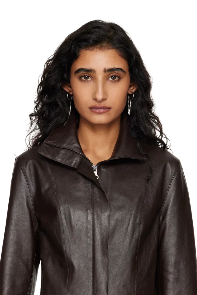 Justine Clenquet Julia Crystal Earrings, photo 3 of 3 from SSENSE
