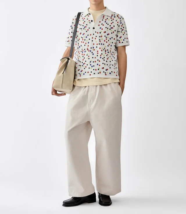 Jacquemus Confettis Patterned Polo Shirt, photo 4 of 5 from SENSER