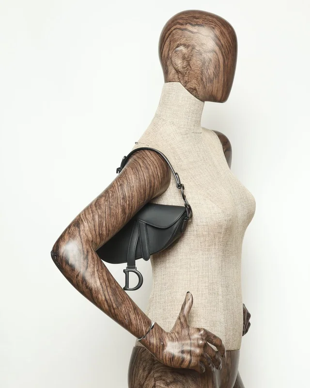 Dior Matte Mini Saddle Bag from A Retro Tale, photo 8 of 8