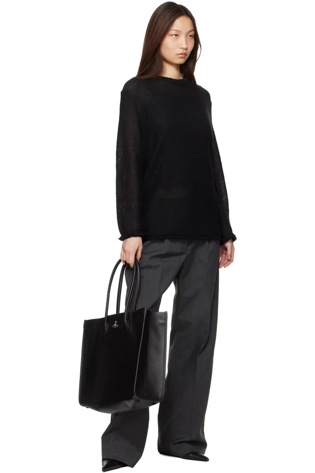 Vivienne Westwood Black Troy Tote, photo 4 of 4 from SSENSE