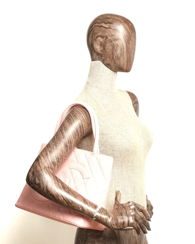 Chanel Caviar Medallion Tote Bag in Caviar leather from A Retro Tale, photo 14 of 14
