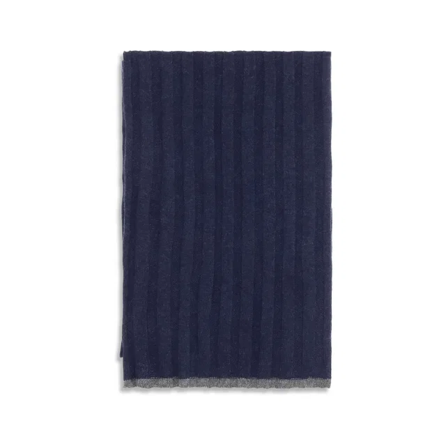 Brunello Cucinelli Blue Cashmere Foulard in Blue Cashmere from HEWI