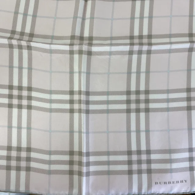 Burberry Square Scarve in 100% Silk from Reowned, photo 2 of 5