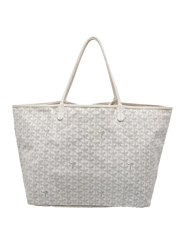 Goyard Goyardine St. Louis GM Vintage in white Canvas from The RealReal