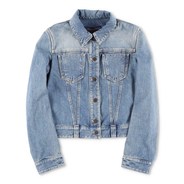 Louis Vuitton Blue Denim Coats and Jackets in Blue Denim from HEWI