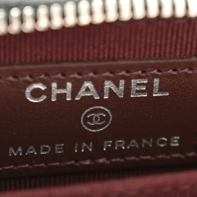 Chanel Caviar Quilted Zip Coin Purse Black in Black Caviar leather from FASHIONPHILE, photo 6 of 8