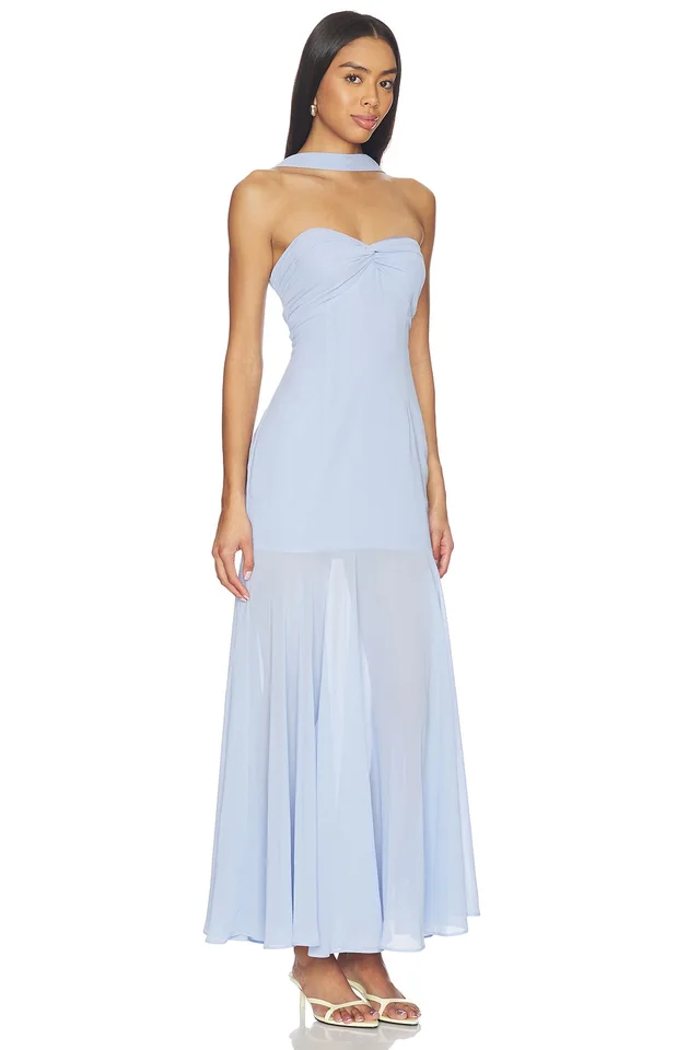 MORE TO COME Nicola Maxi Dress in Sky Blue, photo 2 of 3 from REVOLVE (Canada)