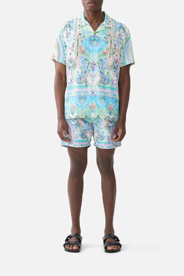 Camilla eBoutique SHORT SLEEVE CAMP COLLARED SHIRT MIDSUMMER MOSAICS from CAMILLA, photo 1 of 1