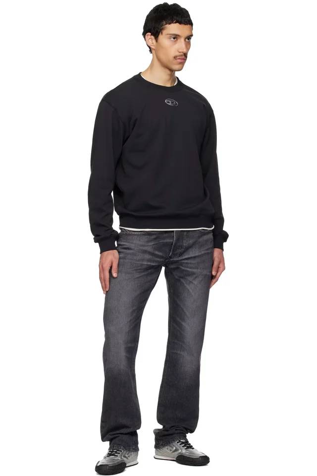 Diesel Gray Regular 1985 Larkee 09n49 Jeans, photo 4 of 4 from SSENSE