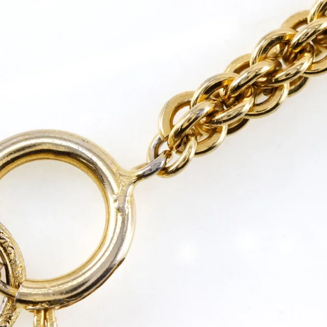 Chanel Vintage Long Necklace Gold Plated in Gold Gold-plated metal from LuxUness, photo 9 of 10