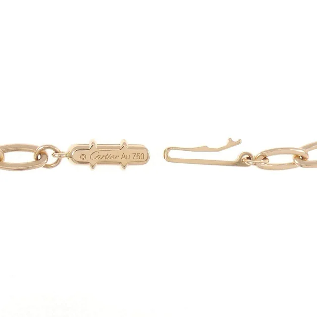 Cartier Juste Un Clou 18K Rose Gold Diamond Necklace in Pink from LuxUness, photo 2 of 2
