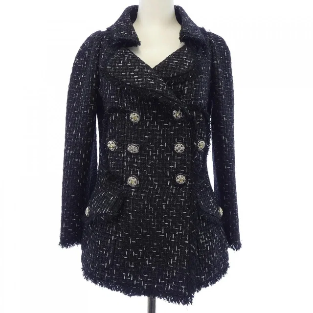 Chanel Jacket Black in Black from The Reluxe