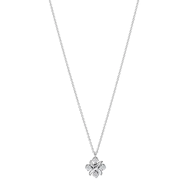 Sixteen Stone by Tiffany Pendant in Platinum with Diamonds from Luxury Promise