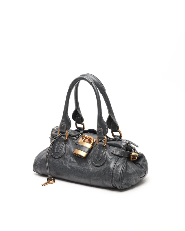 Chloé Medium Paddington Bag in Caviar leather from A Retro Tale, photo 2 of 13
