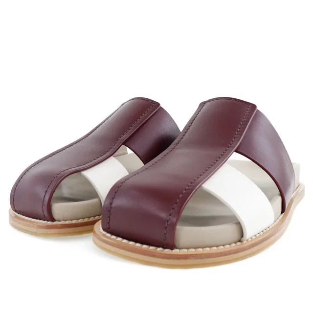 Bottega Veneta 565643 Leather Sandals in Leather from LuxUness