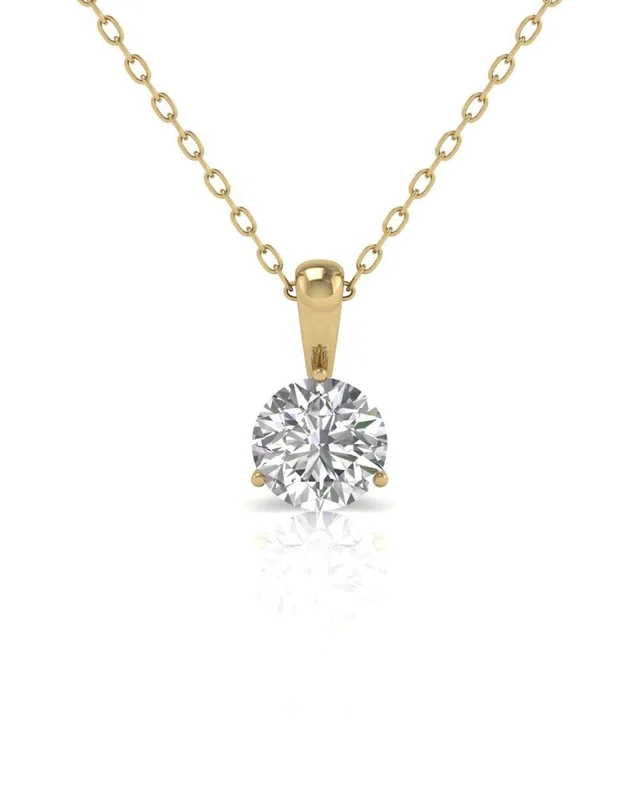 Diana M Lab Grown Diamonds Diana M. 14K 1.50 ct. tw. Lab-Grown Diamond Necklace, image 1 of 1 from Gilt