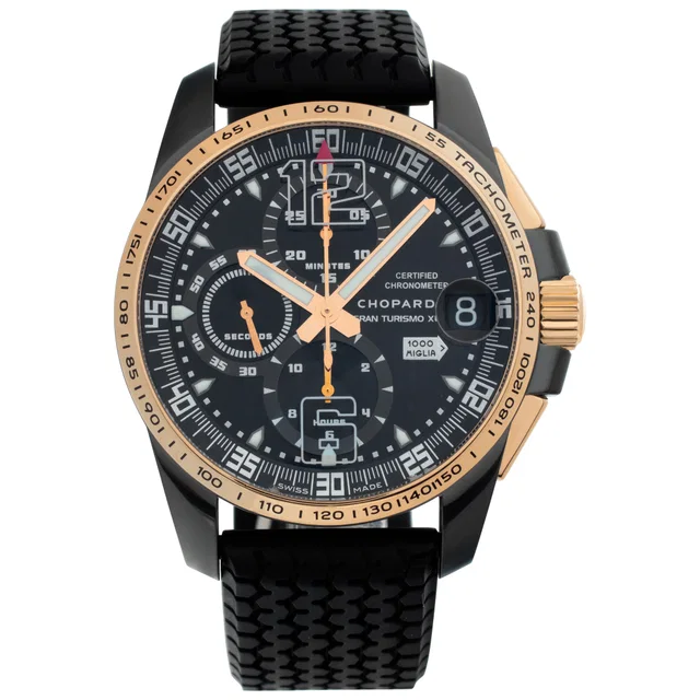 Unused Chopard Mille Miglia 44mm 16/8459 in Rose Gold from Gray And Sons