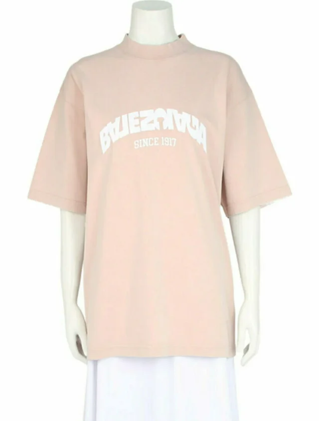 Balenciaga Graphic Print T-Shirt w/ Tags in pink from The RealReal