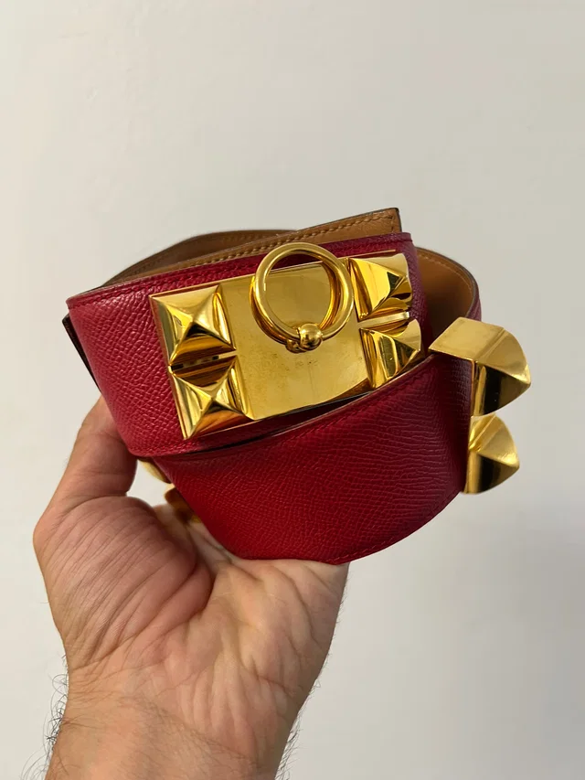 Hermès Medor belt size 65 in Leather from Luxury Promise