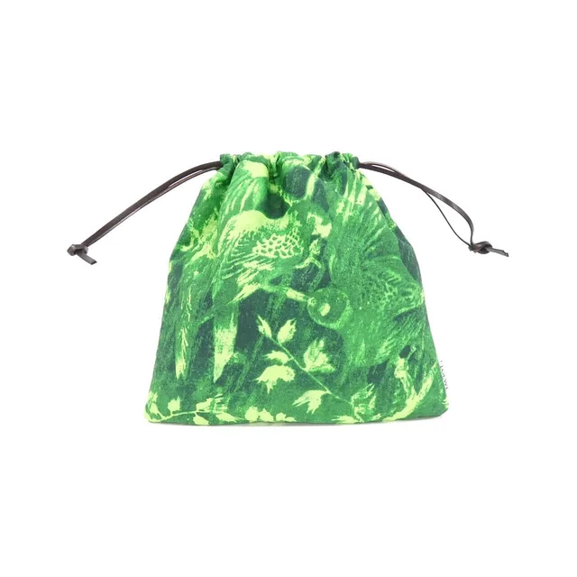 Loewe C822057X41 Pouch in 4895/LIME+BLU canvas from KOMEHYO