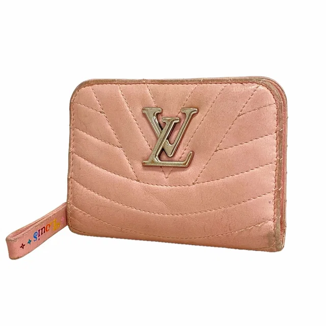 Louis Vuitton Wallet New Wave Gypto Compact Smoothie Pink in Pink from The Reluxe