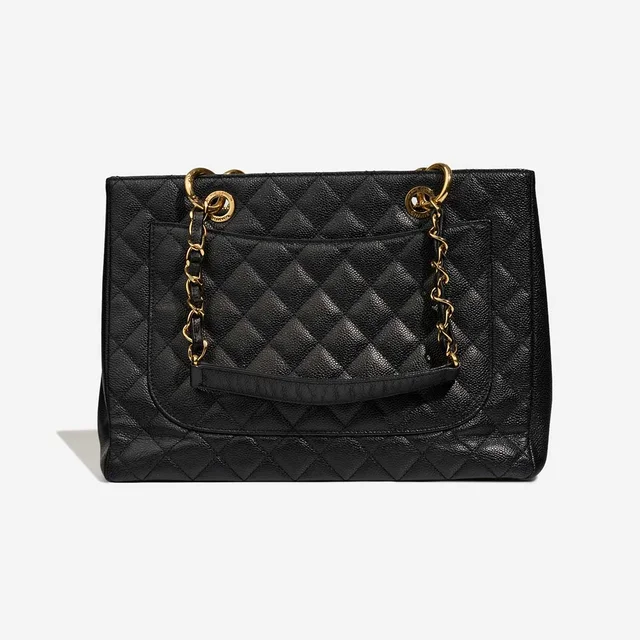 Chanel Shopping Tote GST Caviar Black in Black Caviar leather from SACLÀB, photo 4 of 10