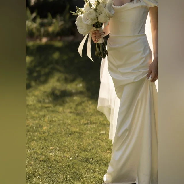 Vivienne Westwood Ivory Cream Satin Wedding Dress from Poshmark