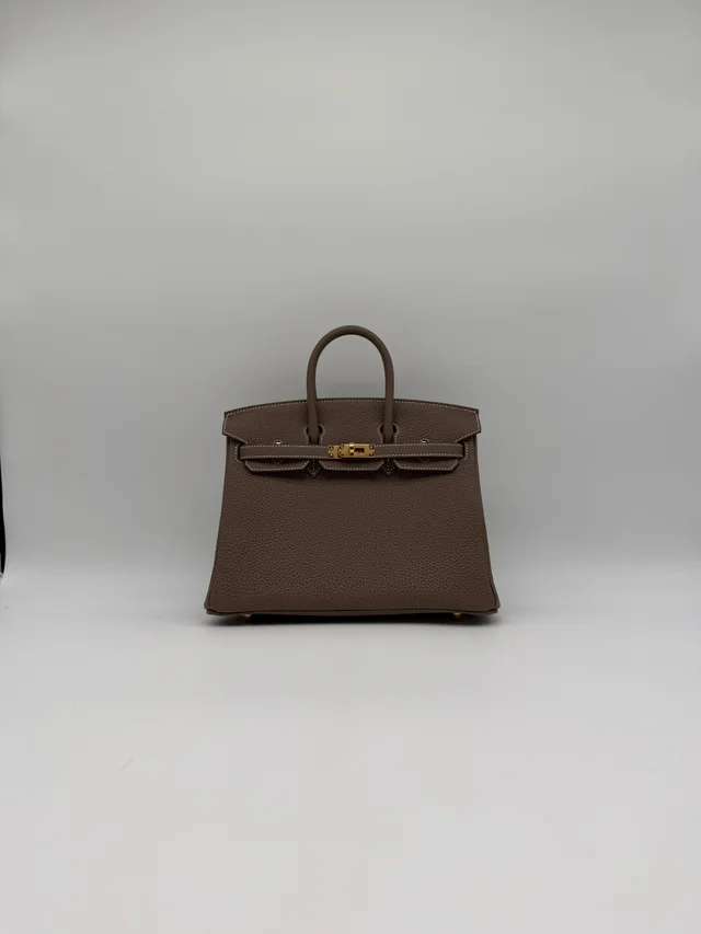 Hermès Birkin 25 Etoupe Togo Gold Hardware in Taupe Togo leather from Luxury Promise, photo 2 of 2