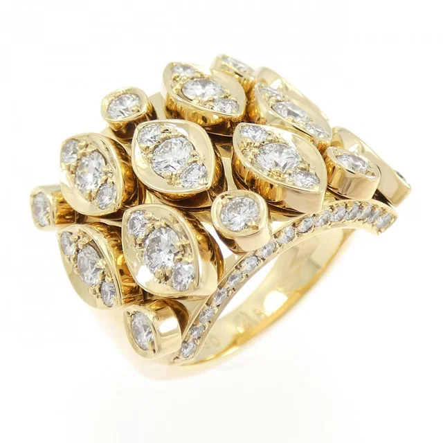 Cartier Diadea 750 Yellow Gold Diamond Ring Size 8.5 in Yellow from LuxUness