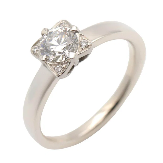 Bvlgari Dedicata a Venezia Pt950 Diamond Ring Size 6.5 from LuxUness