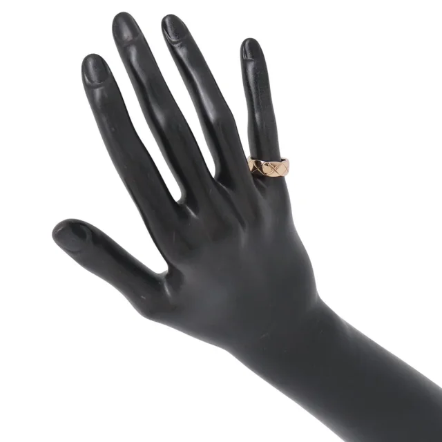 Chanel Coco Crush Collection Ring Size Medium/47/#7J10817 18K Pink Gold in Pink from GALLERY RARE, photo 6 of 9
