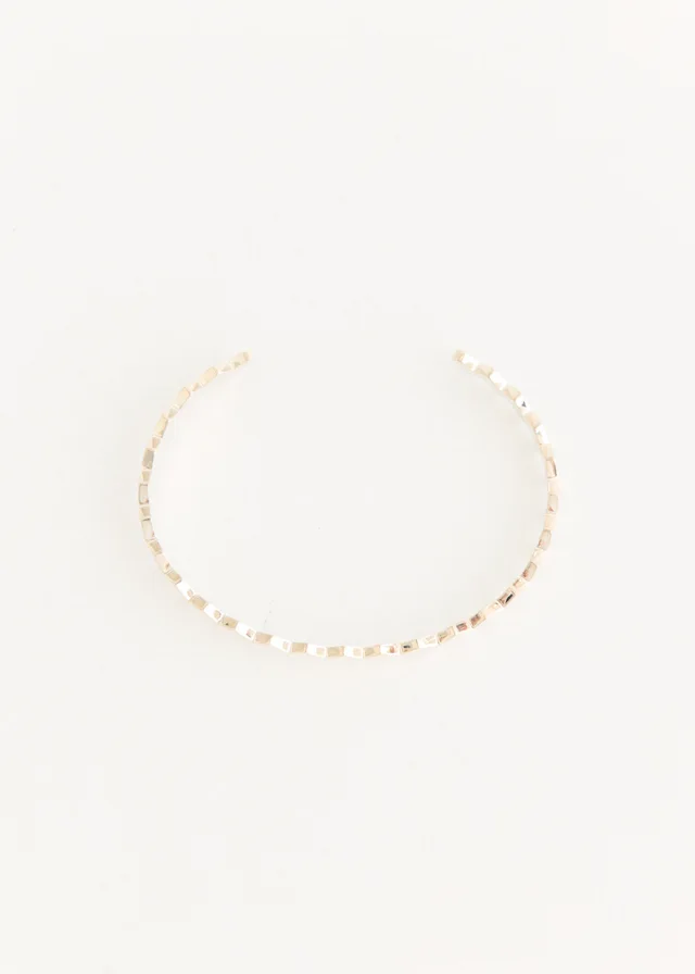 Mikia Snake Bangle in Metallic from Incu, photo 1 of 1