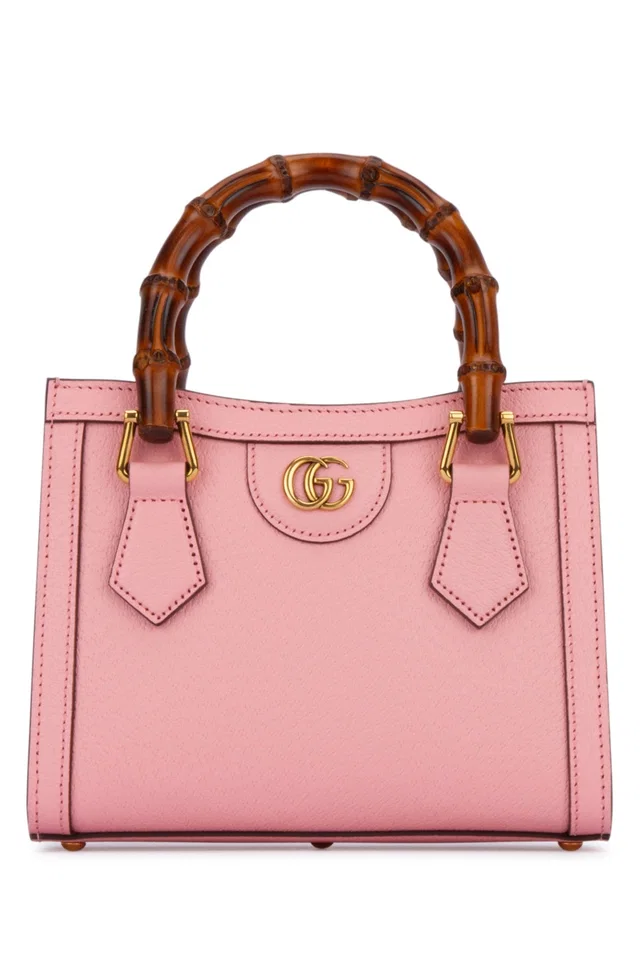 Gucci Top Handle Bag — Pink Leather in Pink Leather from HEWI