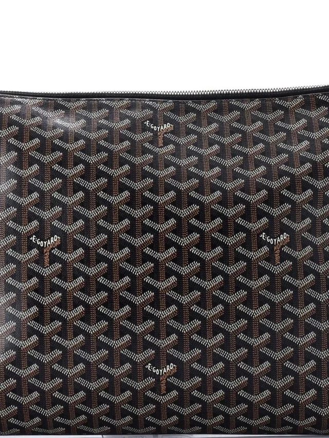 Goyard Senat Mm Noir (Black)Goyardine Canvas With Black in black|brown|red Canvas from Poshmark