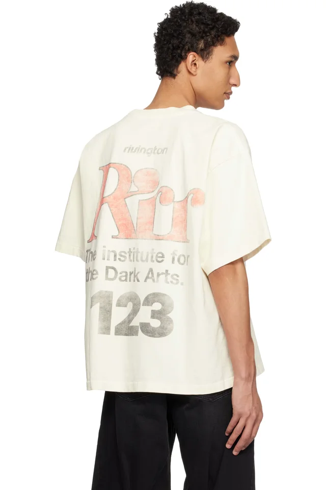 Rivington Roi Rebis Off-White 'Dark Arts CVA' T-shirt, photo 3 of 4 from SSENSE