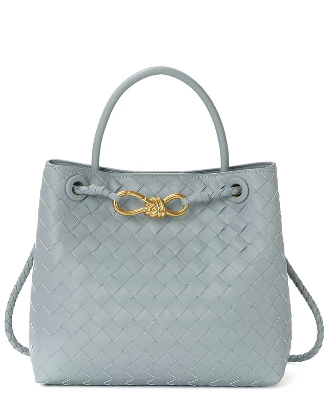 Tiffany & Fred Paris Woven Leather Top Handle Bag, image 1 of 1 from Rue La La
