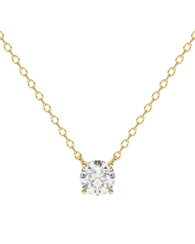 Lab Grown Diamonds 14K 0.25 ct. tw. Lab-Grown Diamond Necklace, image 1 of 1 from Gilt