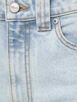 Khaite High-waisted wide-leg jeans in 98% Cotton, 2% Polyurethane, photo 5 of 5 from LUISAVIAROMA