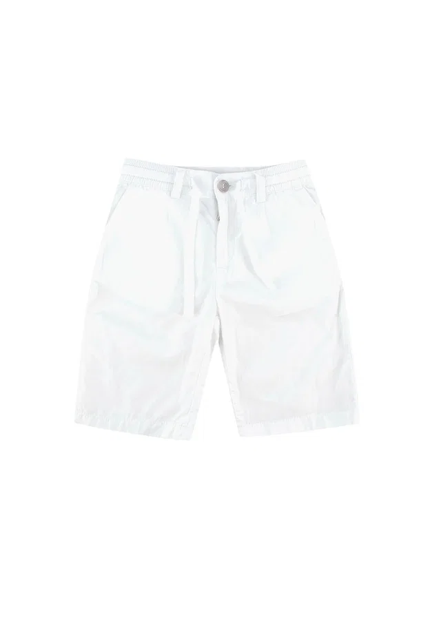 Dolce & Gabbana Kids White cotton cargo trousers in White from HEWI